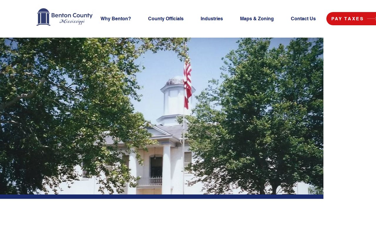 Benton County booking-record source on the county government website